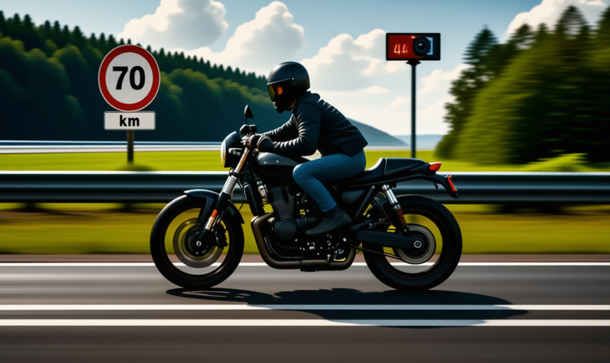 Un motard arrêté à 141 km/h plaide la défaillance de son compteur de vitesse pour justifier son infraction