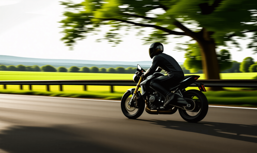 Un motard pris en excès de vitesse à 180 km/h sur une route à 80 km/h, des conséquences sévères à anticiper !