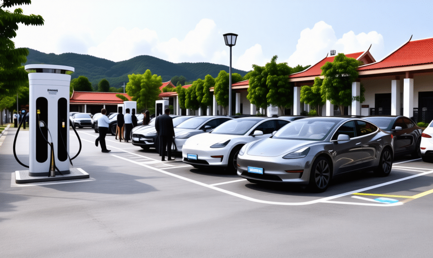 VinFast monopolise les bornes de recharge au Vietnam