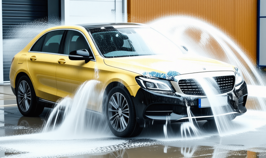 Laver sa voiture à domicile : un coût caché pouvant dépasser 70 000€