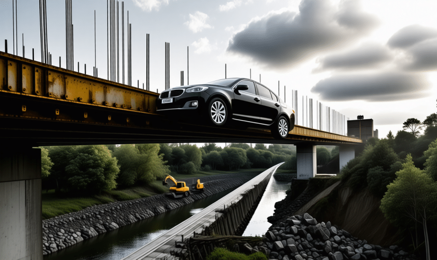 Un automobiliste tombe d&rsquo;un pont en construction après avoir suivi les instructions de Google Maps