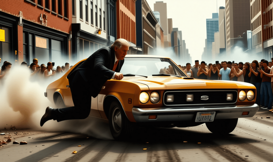 Un maire brave face à un rodéo urbain : il est heurté par une voiture en tentant d&rsquo;intervenir