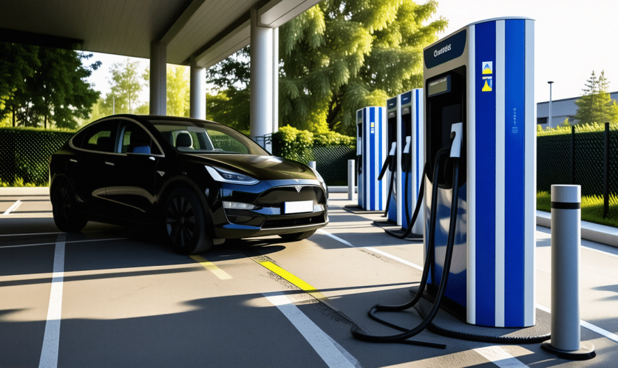 le développement des stations de recharge pour véhicules électriques dans le Finistère