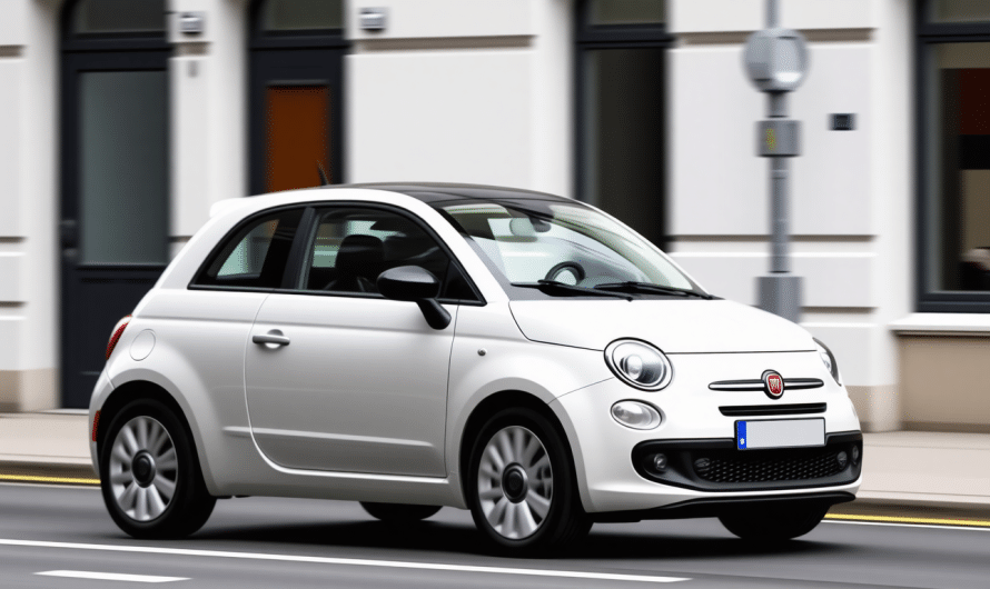 La fiat 500e en dehors du top 25 des voitures électriques les plus vendues en Europe