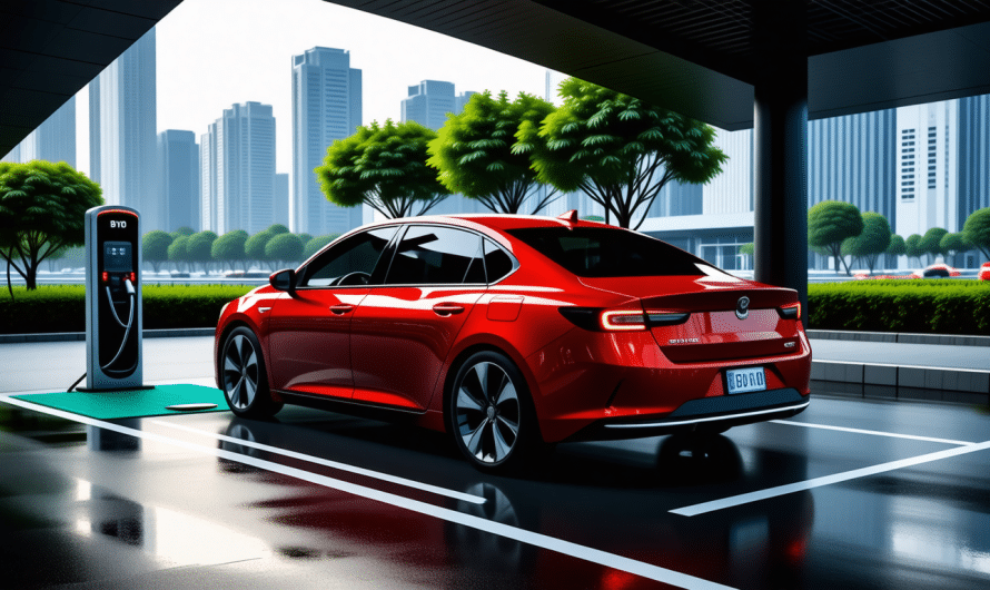 Les dernières voitures électriques de BYD se distinguent par leur performance en matière de recharge