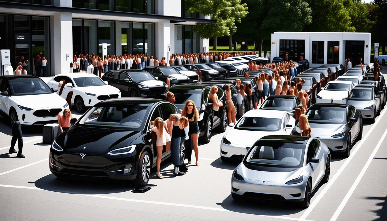 découvrez comment les ventes de voitures électriques en europe connaissent une croissance fulgurante, tout en examinant le cas particulier d'une marque qui se démarque par des performances en déclin.