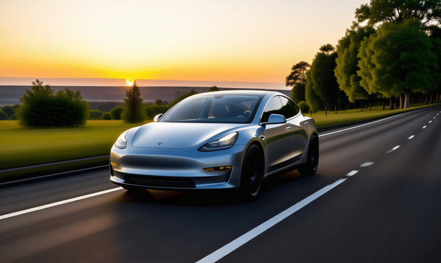 La Tesla Model 3 s&rsquo;apprête à devenir l&rsquo;une des voitures électriques les plus performantes en termes d&rsquo;autonomie