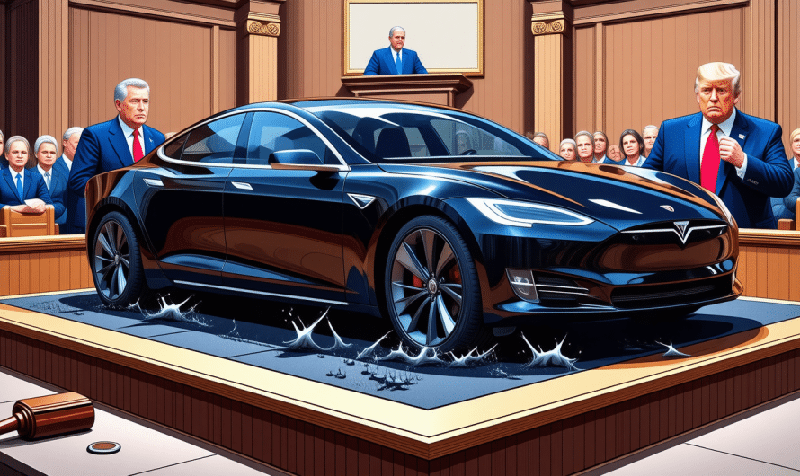 Les voitures électriques à l&rsquo;épreuve de la justice : Trump se plie aux exigences et réajuste ses stratégies