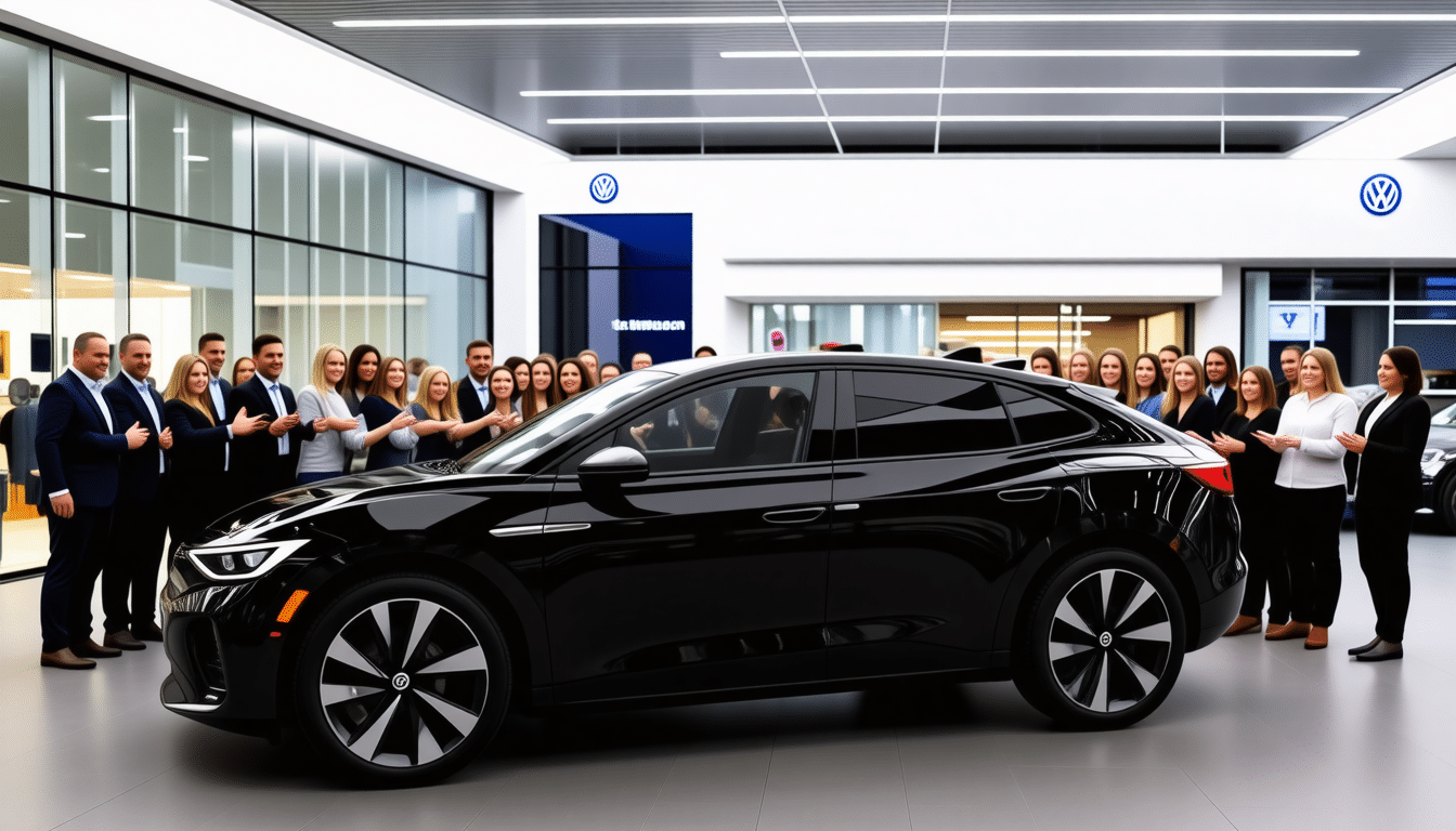 volkswagen célèbre une étape majeure en livrant son 1,5 millionième véhicule électrique de la gamme id, soulignant son engagement en faveur de la mobilité durable et de l'innovation automobile.
