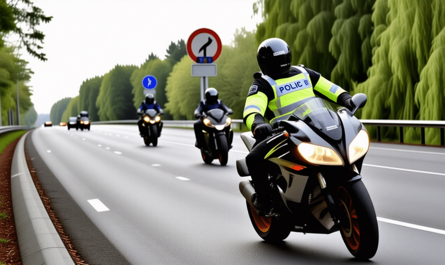 300 infractions de vitesse en seulement huit mois : les motards subissent les conséquences
