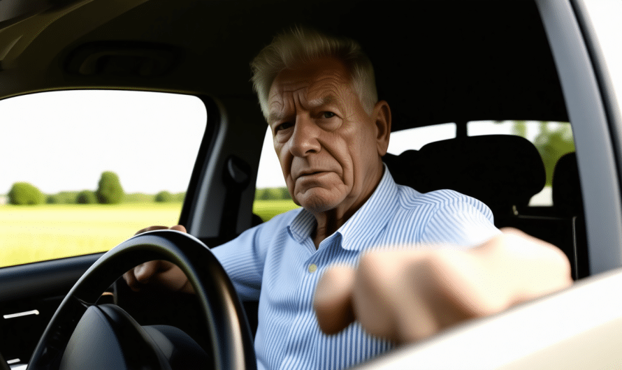 À 74 ans, un conducteur s&rsquo;effondre au volant et termine sa route contre un muret