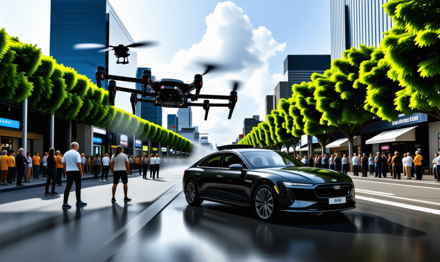Révolution technologique : des drones nettoient votre voiture en quelques minutes dans cette ville