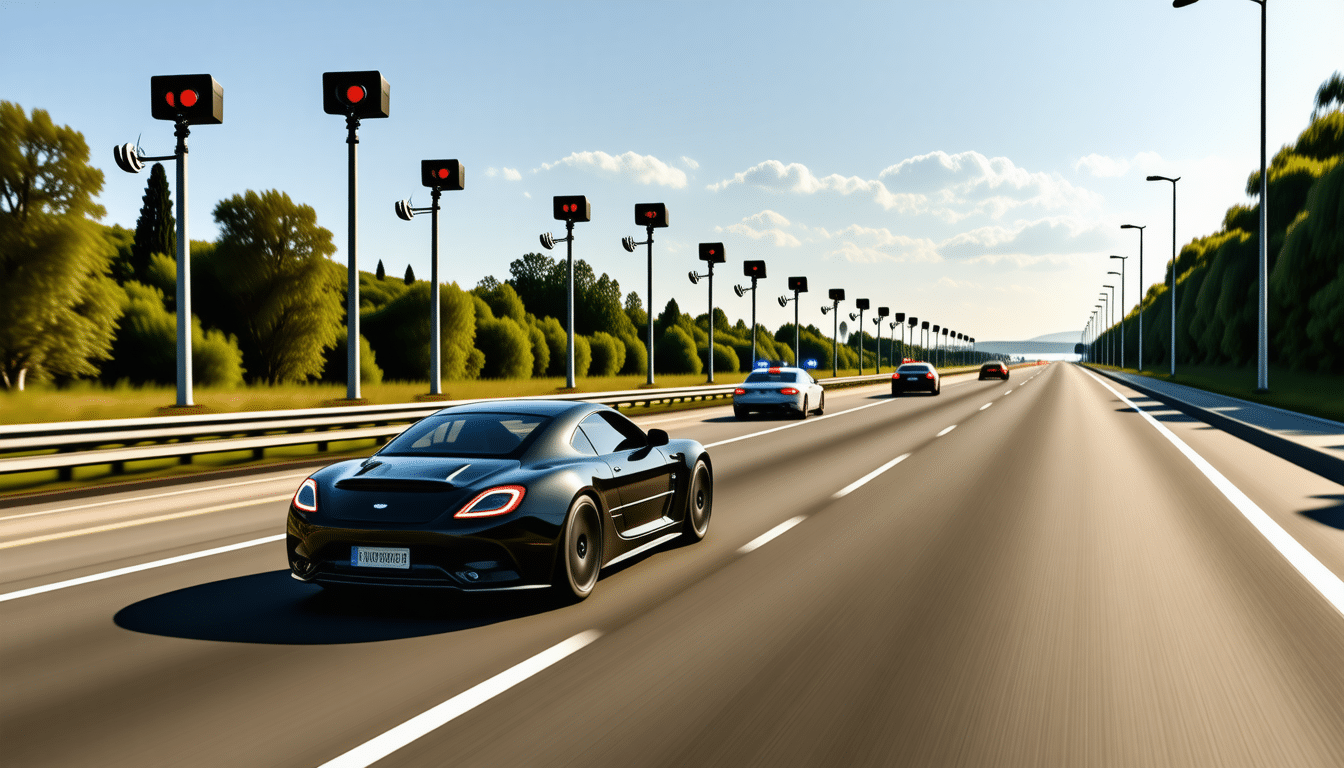 un conducteur dangereux a été intercepté à presque trois fois la limite de vitesse autorisée, déclenchant une sanction sévère après avoir dépassé les radars.