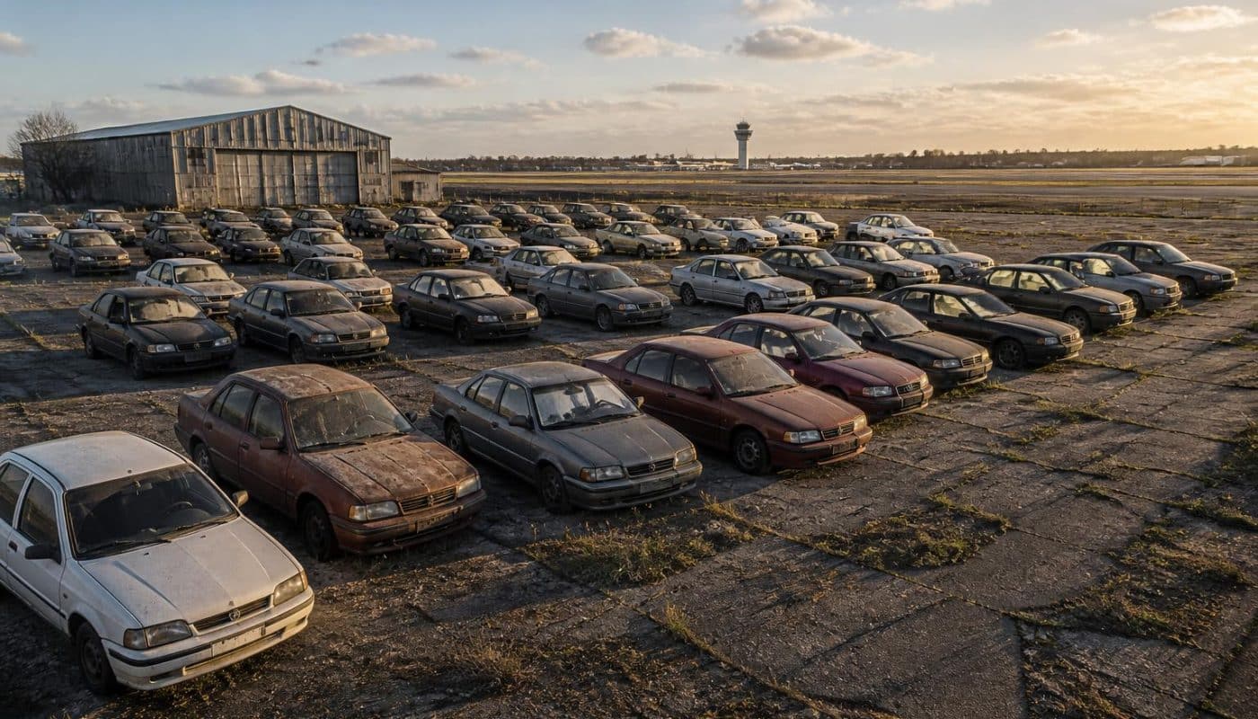 découvrez bientôt aux enchères 71 voitures abandonnées à l’aéroport, proposées à la vente. une occasion unique pour les passionnés et collectionneurs d’acquérir des véhicules à prix attractifs.