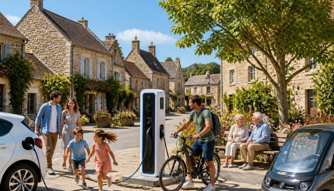 découvrez comment l'installation d'une borne de recharge électrique gratuite révolutionne le quotidien des habitants de ce village, en facilitant la mobilité et en favorisant un mode de vie plus durable.