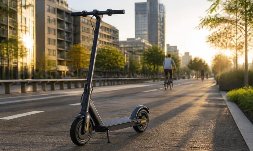 Découvrez la trottinette électrique allégée et performante : autonomie de 35 km à moins 100 euros