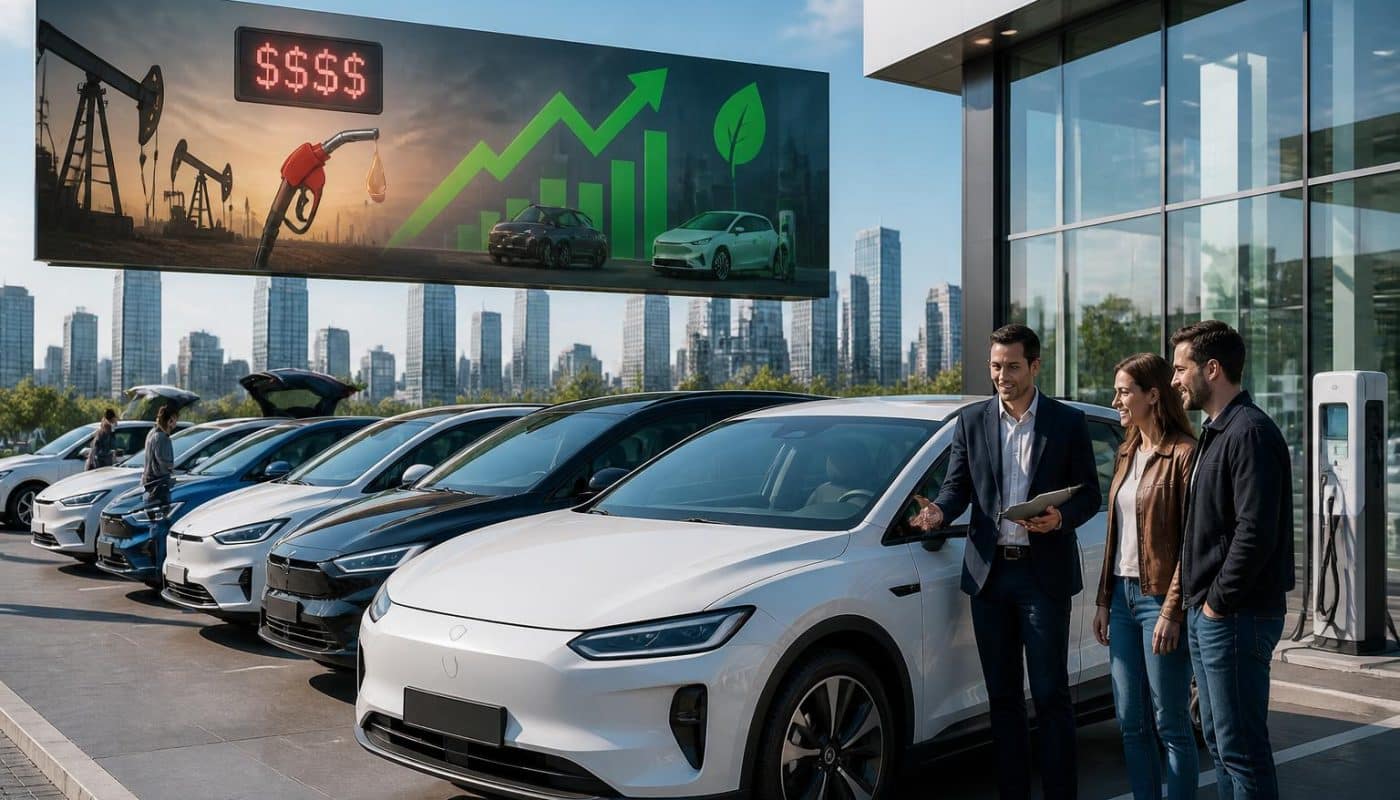 découvrez comment la hausse des prix du carburant pousse de plus en plus de consommateurs vers les voitures électriques, marquant une explosion des ventes dans ce secteur.