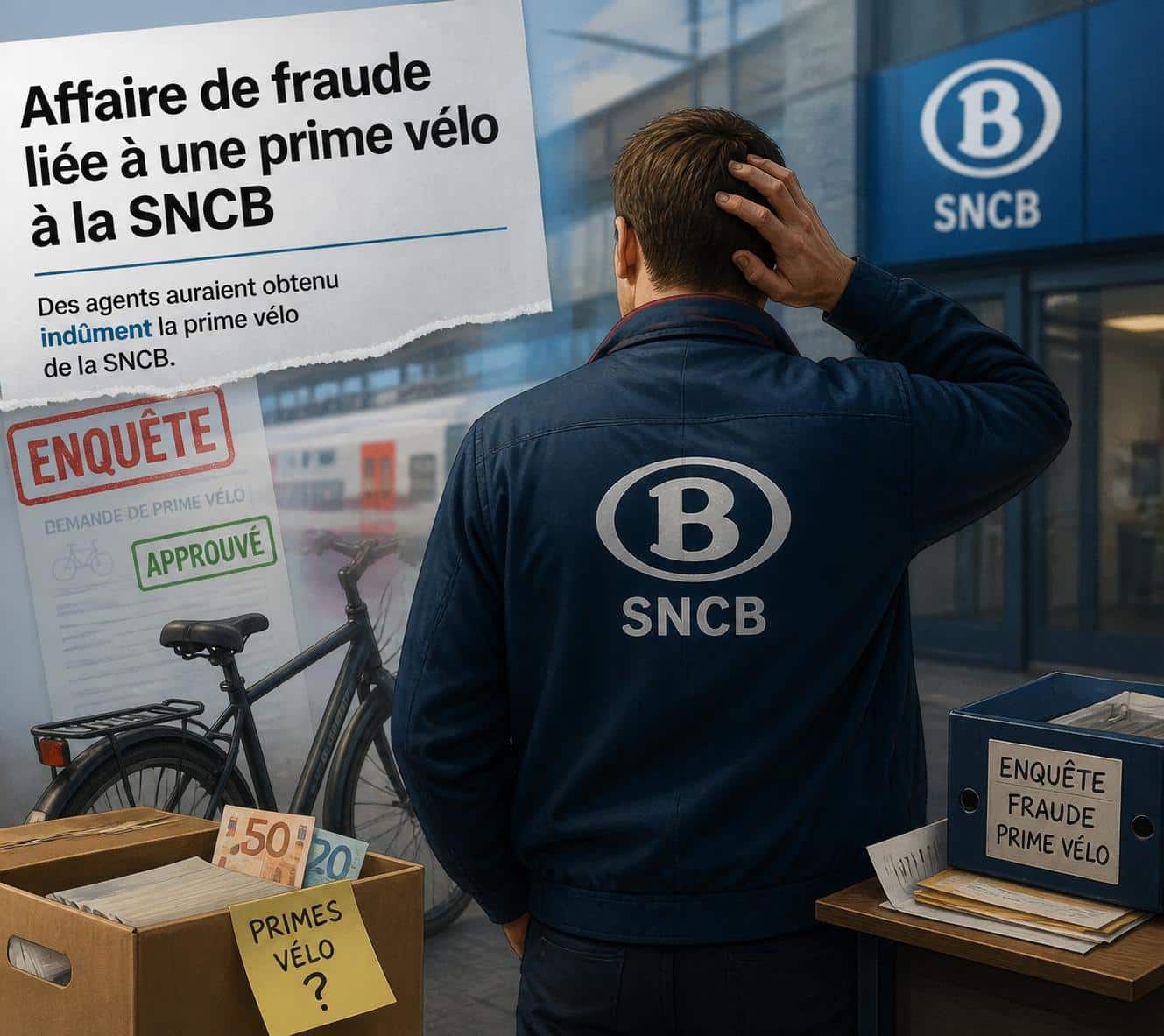 découvrez l'histoire surprenante d'un bénéficiaire d'une prime vélo depuis des années, alors qu'il utilise sa voiture pour ses trajets domicile-travail depuis plus de 30 ans.