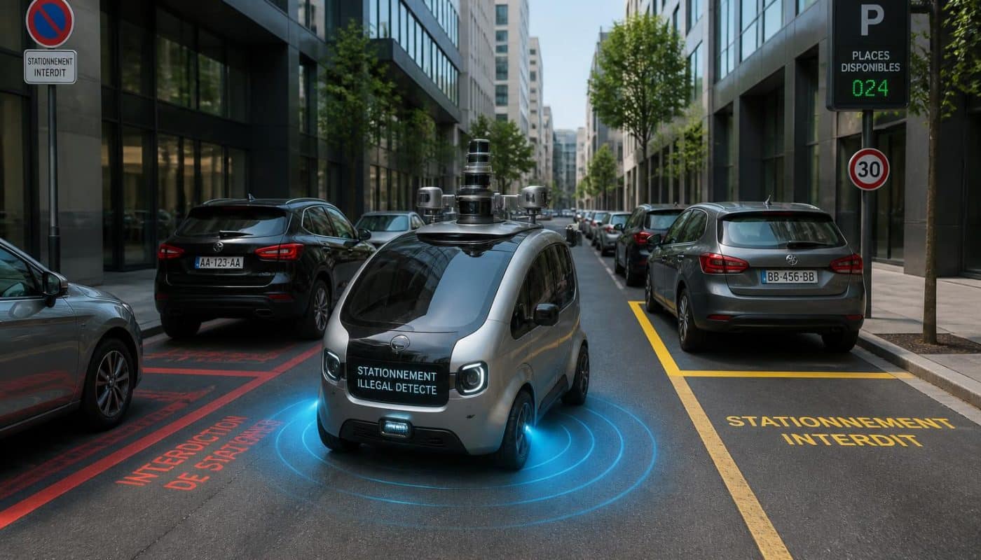 découvrez « la sulfateuse à pv », le véhicule high-tech innovant qui lutte contre le stationnement illégal en ville grâce à ses technologies avancées de surveillance.