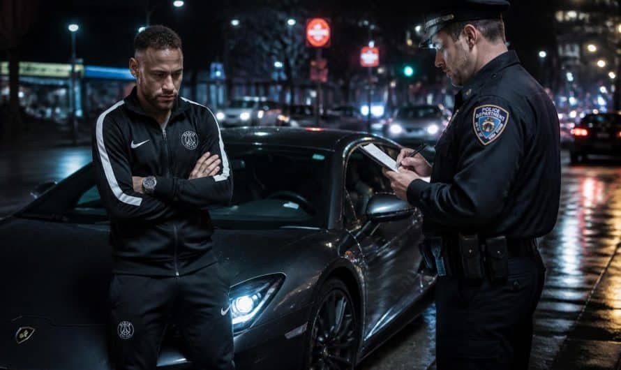 Un footballeur professionnel privé de permis pendant un an après un contrôle pour alcoolémie et excès de vitesse majeur
