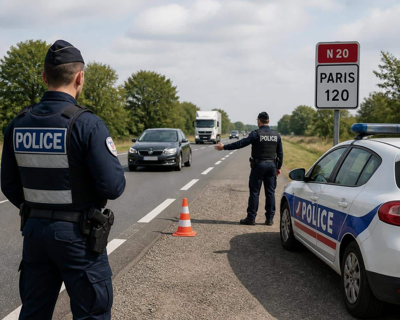 d&eacute;couvrez l'alerte sur un rythme alarmant : 128 exc&egrave;s de vitesse enregistr&eacute;s en seulement deux heures, soulignant un danger croissant sur les routes.