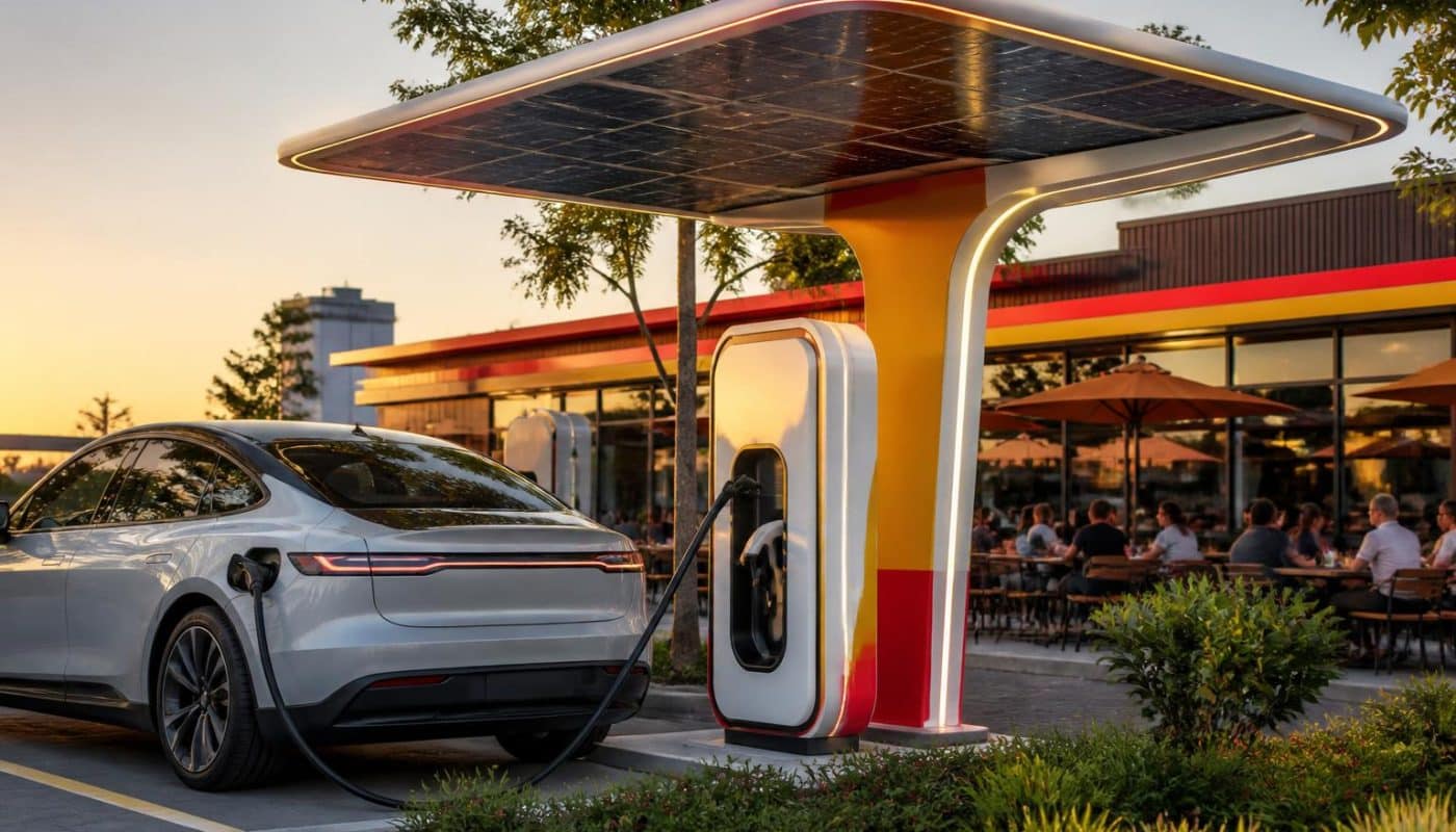 découvrez comment burger king pourrait révolutionner la mobilité électrique avec sa surprenante station de recharge pour voitures électriques, alliant rapidité et innovation.