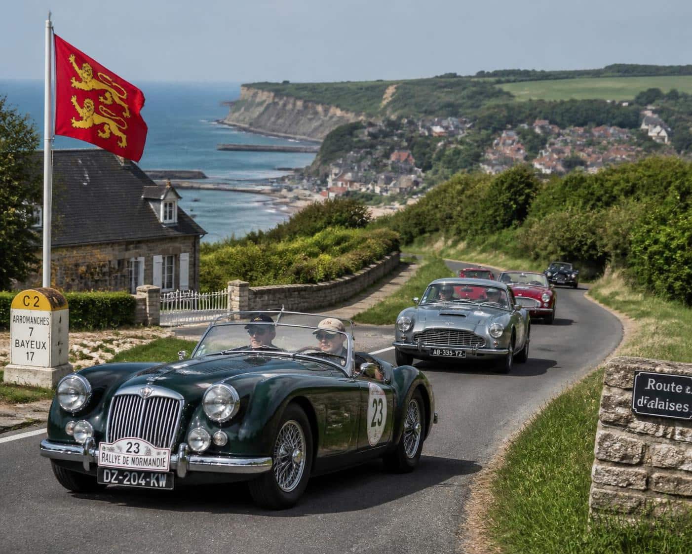 d&eacute;couvrez un rallye d'&eacute;l&eacute;gance unique o&ugrave; des voitures de collection prestigieuses se r&eacute;unissent, c&eacute;l&eacute;brant l'alliance parfaite entre m&eacute;canique de luxe et style inspir&eacute; par christian dior.