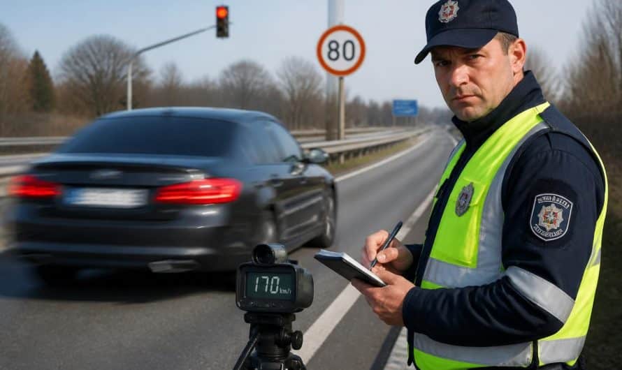 Contrôlé à 170 km/h au lieu de 80 : un conducteur enchaîne infractions et sanctions sévères