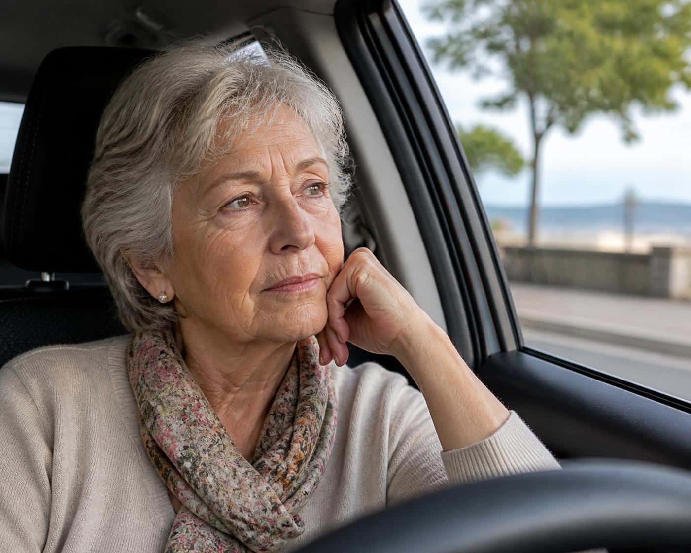 une retraitée, persuadée que son appartement est hanté, trouve refuge dans sa voiture depuis plusieurs semaines, cherchant à échapper à des phénomènes mystérieux.