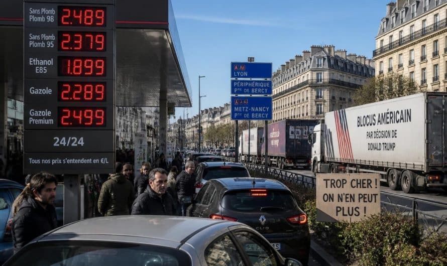 Explosion des prix du carburant en France : les répercussions du blocus initié par Trump