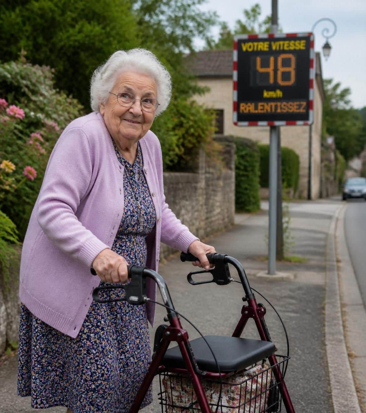 d&eacute;couvrez l'histoire surprenante d'une mamie en d&eacute;ambulateur flash&eacute;e pour exc&egrave;s de vitesse, une anecdote inattendue qui d&eacute;fie les id&eacute;es re&ccedil;ues.