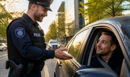 découvrez comment la police fait preuve de compassion en annulant une amende pour excès de vitesse, illustrant une intervention au grand cœur.