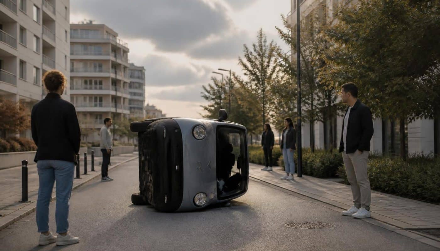 découvrez l'énigme intrigante d'une citroën ami qui se retourne soudainement sans raison apparente. analyse et hypothèses sur ce phénomène mystérieux au volant.