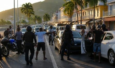 en 2025, la guadeloupe et la martinique enregistrent une hausse spectaculaire de +10 % des cas de refus d'obtempérer, battant tous les records nationaux.