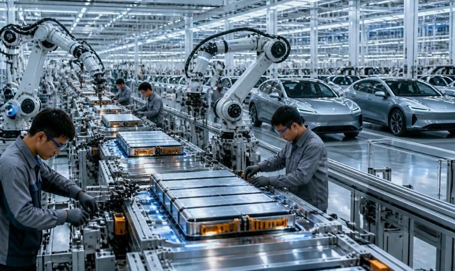 Voitures électriques : la Chine mise sur une production massive dès 2026 d’une batterie révolutionnaire et performante