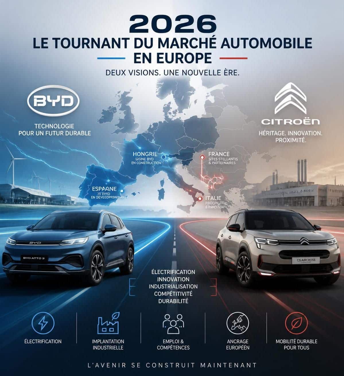 découvrez comment byd surpasse citroën en europe, marquant un tournant symbolique majeur dans l'industrie automobile et changeant le paysage du marché européen.