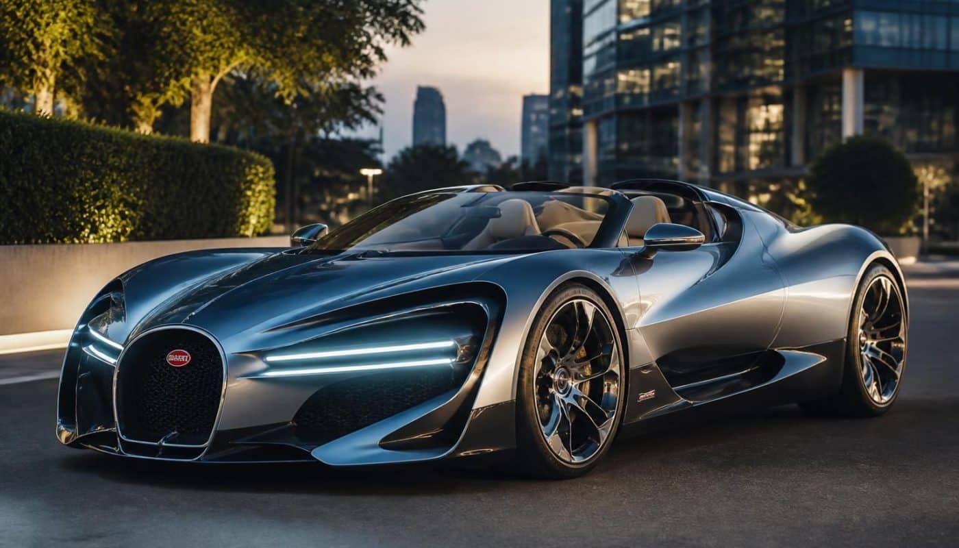 découvrez la bugatti mistral "caroline", une voiture de collection exclusive au design audacieux, une création unique que personne n'avait jamais imaginé commander.