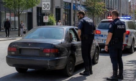 découvrez l'histoire d'un conducteur contrôlé pour excès de vitesse au volant d'une voiture volée et non assurée, et les conséquences légales de cet incident.