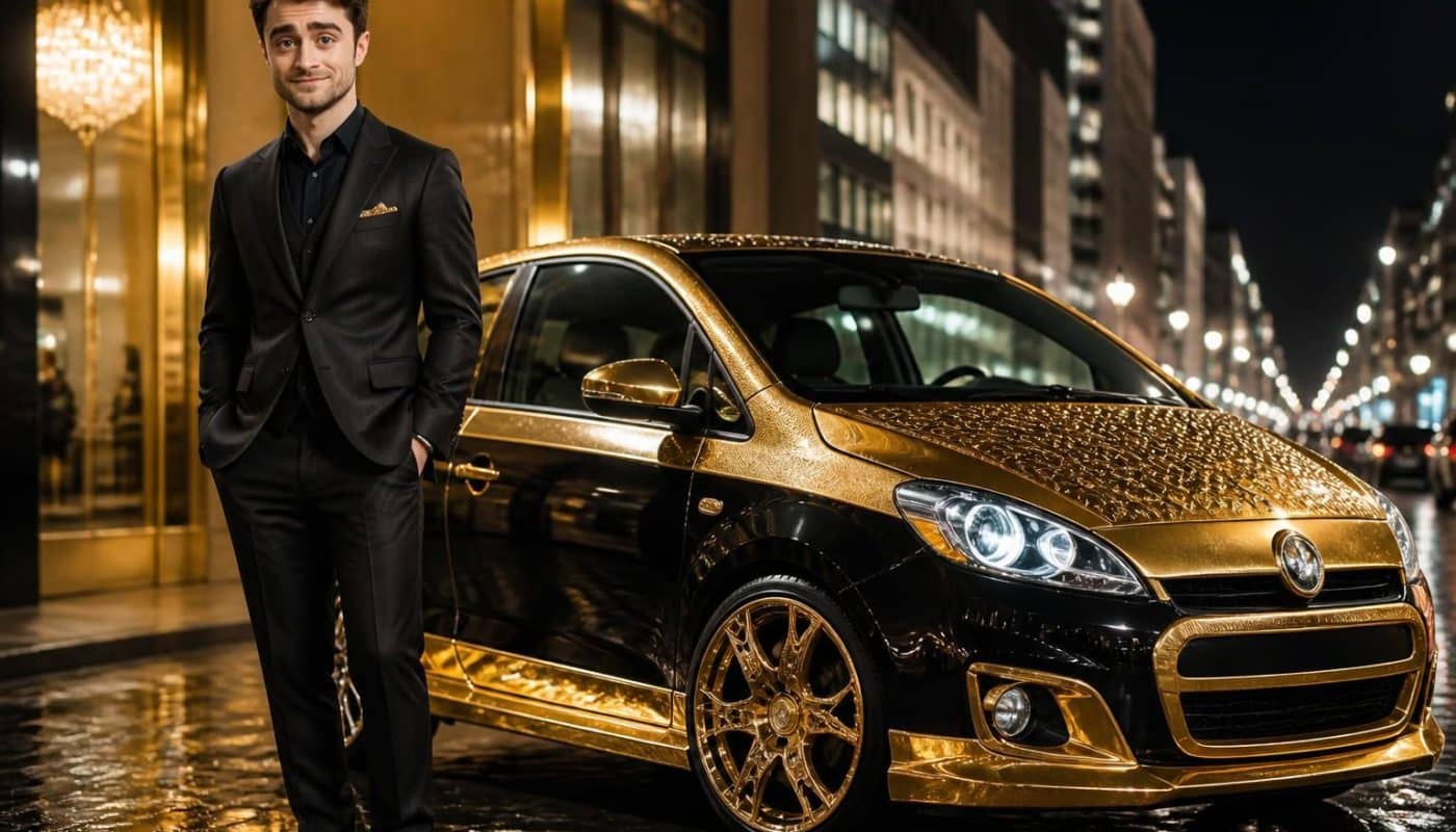 daniel radcliffe, célèbre pour son rôle dans harry potter, fait sensation en s'offrant une fiat grande punto exceptionnelle évaluée à 24 millions d'euros.