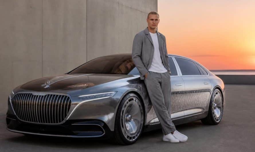 Erling Haaland dévoile une Mercedes-Maybach exclusive en édition ultra-limitée, une création unique de Virgil Abloh