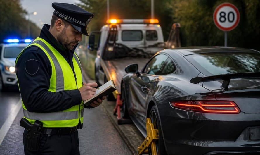 découvrez les conséquences graves d'un excès de vitesse à 164 km/h au lieu de 80, incluant le retrait de permis et la mise en fourrière du véhicule. informez-vous sur les sanctions et risques encourus.