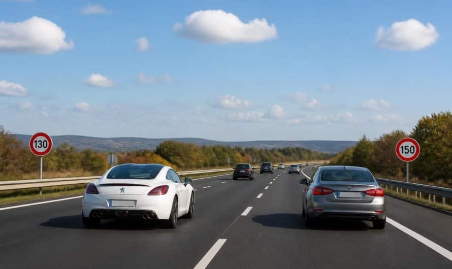 Expérimentation en cours : un pays augmente la vitesse maximale sur autoroute de 130 à 150 km/h
