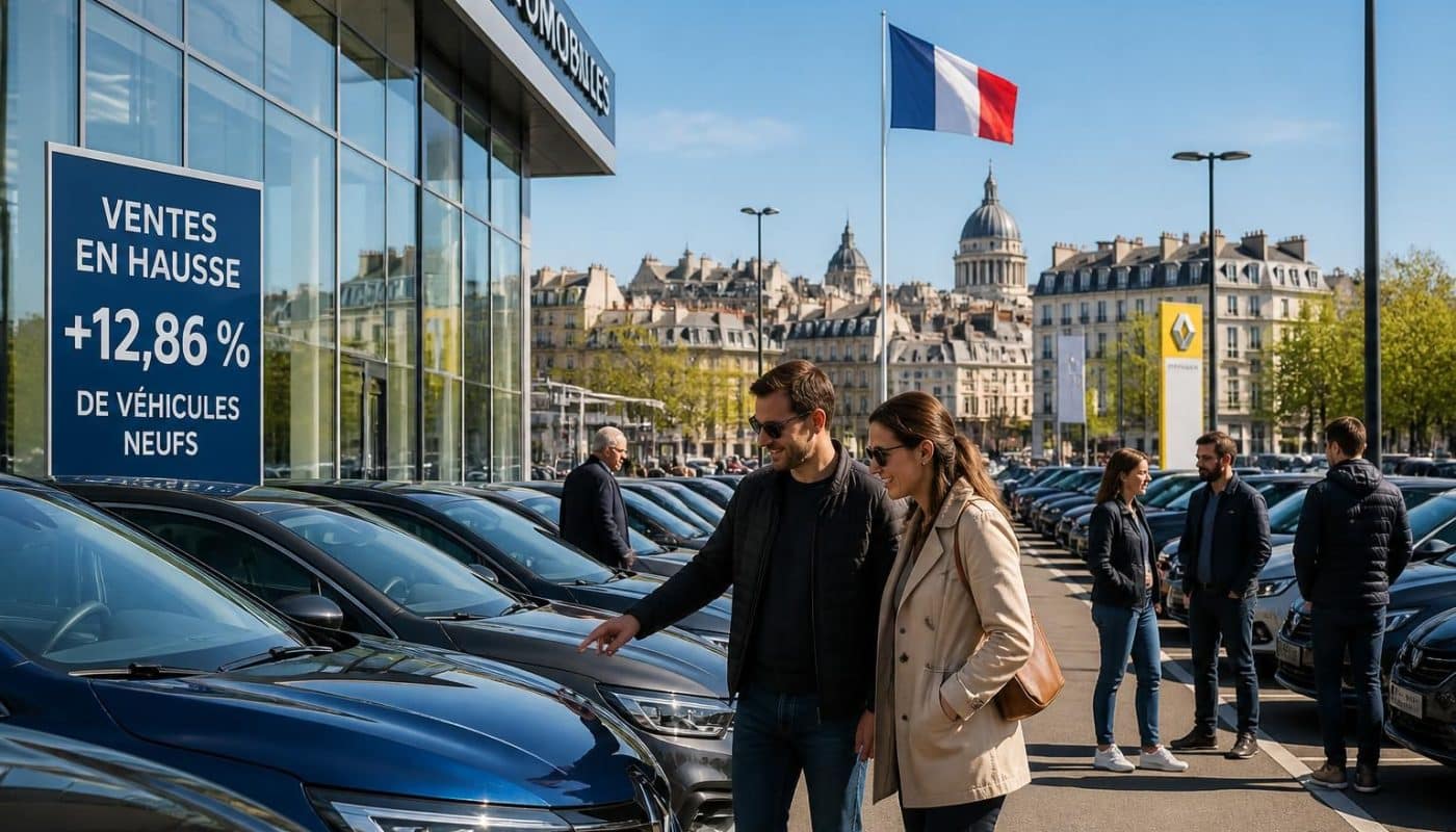 découvrez l'explosion des ventes de voitures neuves en france avec une hausse spectaculaire de 12,86% en mars, selon les experts du secteur automobile.