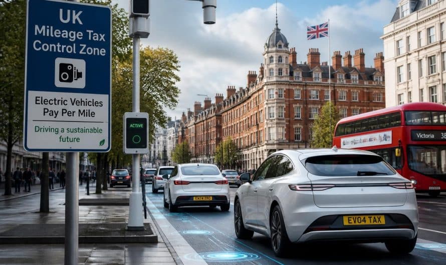 Le Royaume-Uni adopte la taxation au kilomètre pour les voitures électriques : vers une nouvelle ère de fiscalité automobile