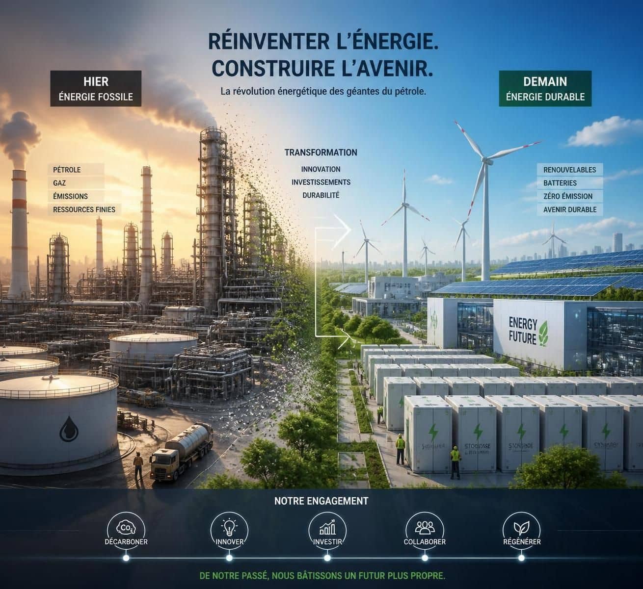 d&eacute;couvrez pourquoi l'une des plus grandes entreprises p&eacute;troli&egrave;res appelle &agrave; une r&eacute;volution &eacute;nerg&eacute;tique en faveur de la voiture &eacute;lectrique, soulignant l'urgence de changer notre approche de la mobilit&eacute;.