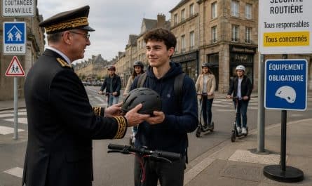 dans la manche, le préfet impose le port obligatoire du casque pour les trottinettes dès la rentrée afin de lutter contre l'augmentation des accidents et renforcer la sécurité des usagers.