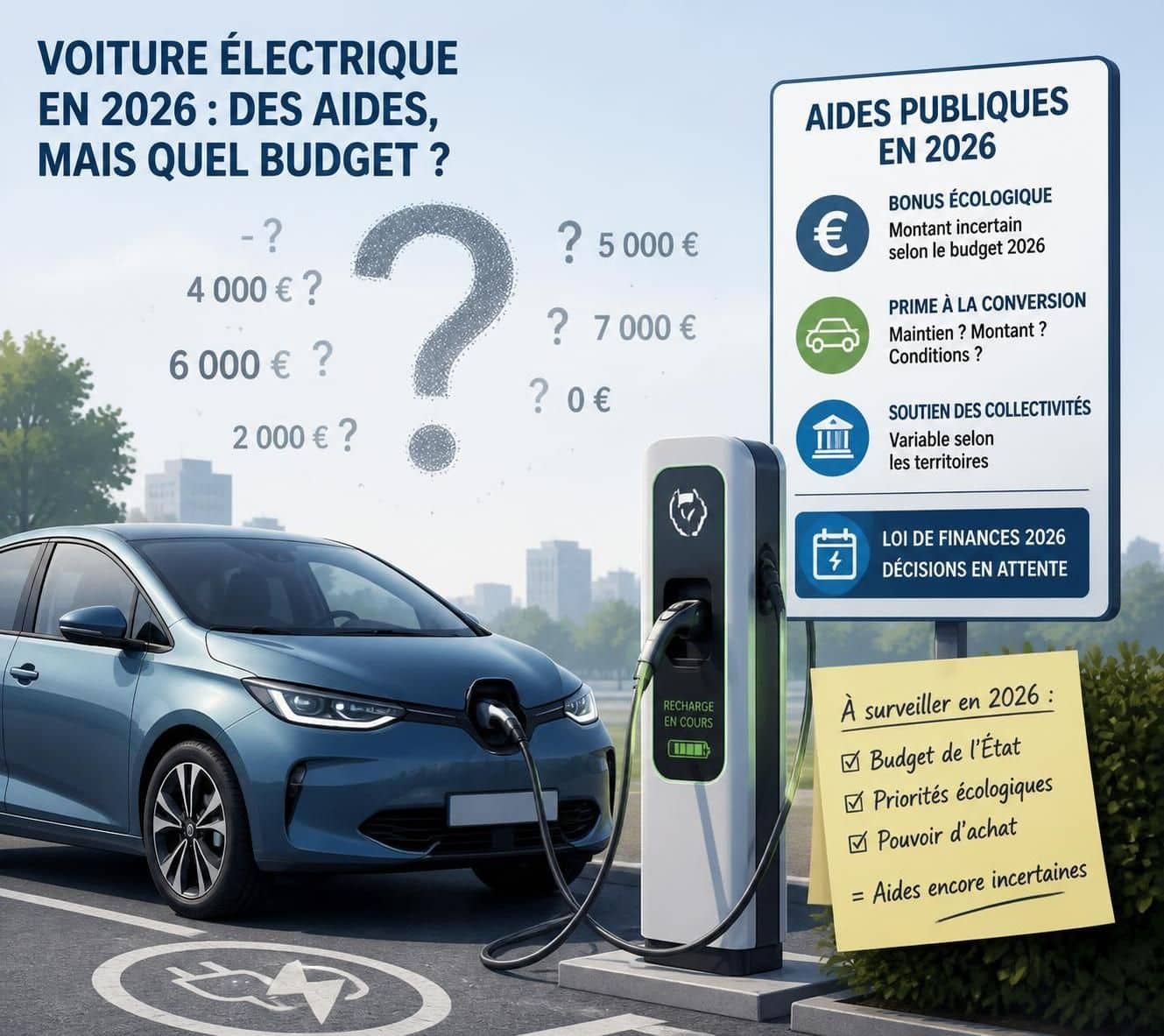 le gouvernement renonce à l’aide de 7 700 € destinée aux conducteurs, une mauvaise nouvelle pour ceux qui espéraient un soutien financier important.