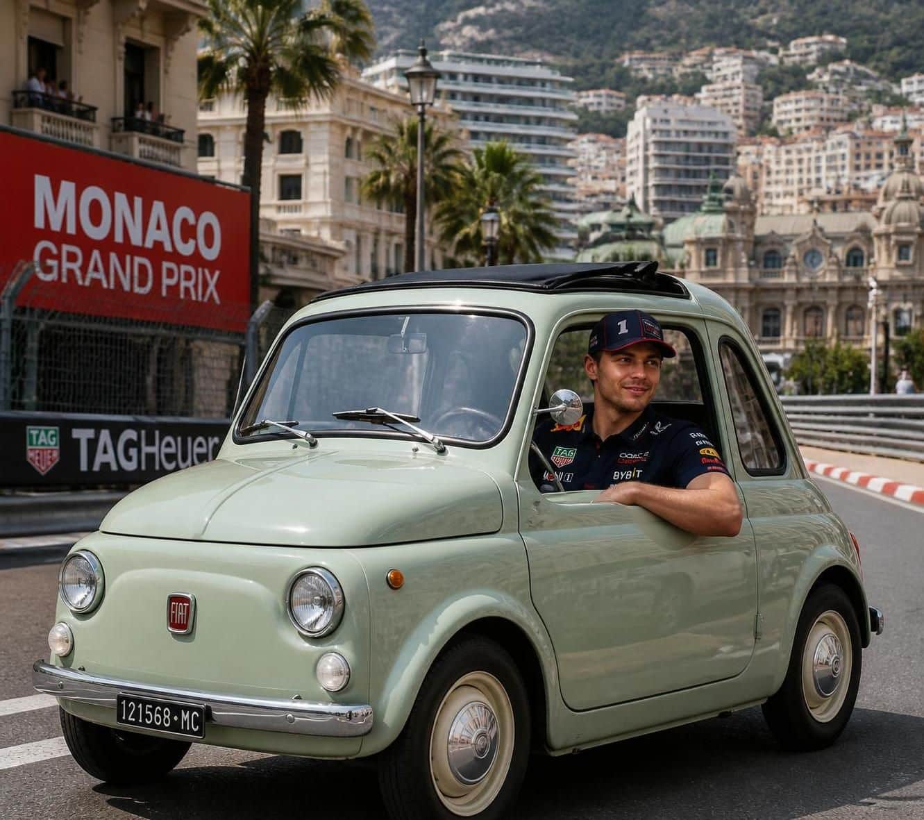 découvrez comment max verstappen troque les frissons des circuits de f1 pour une fiat topolino à 45 km/h, une balade rétro pleine de charme et d'humour.