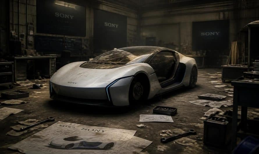 Sony abandonne son projet de voiture électrique dédiée à la PS5 : une ambition avortée