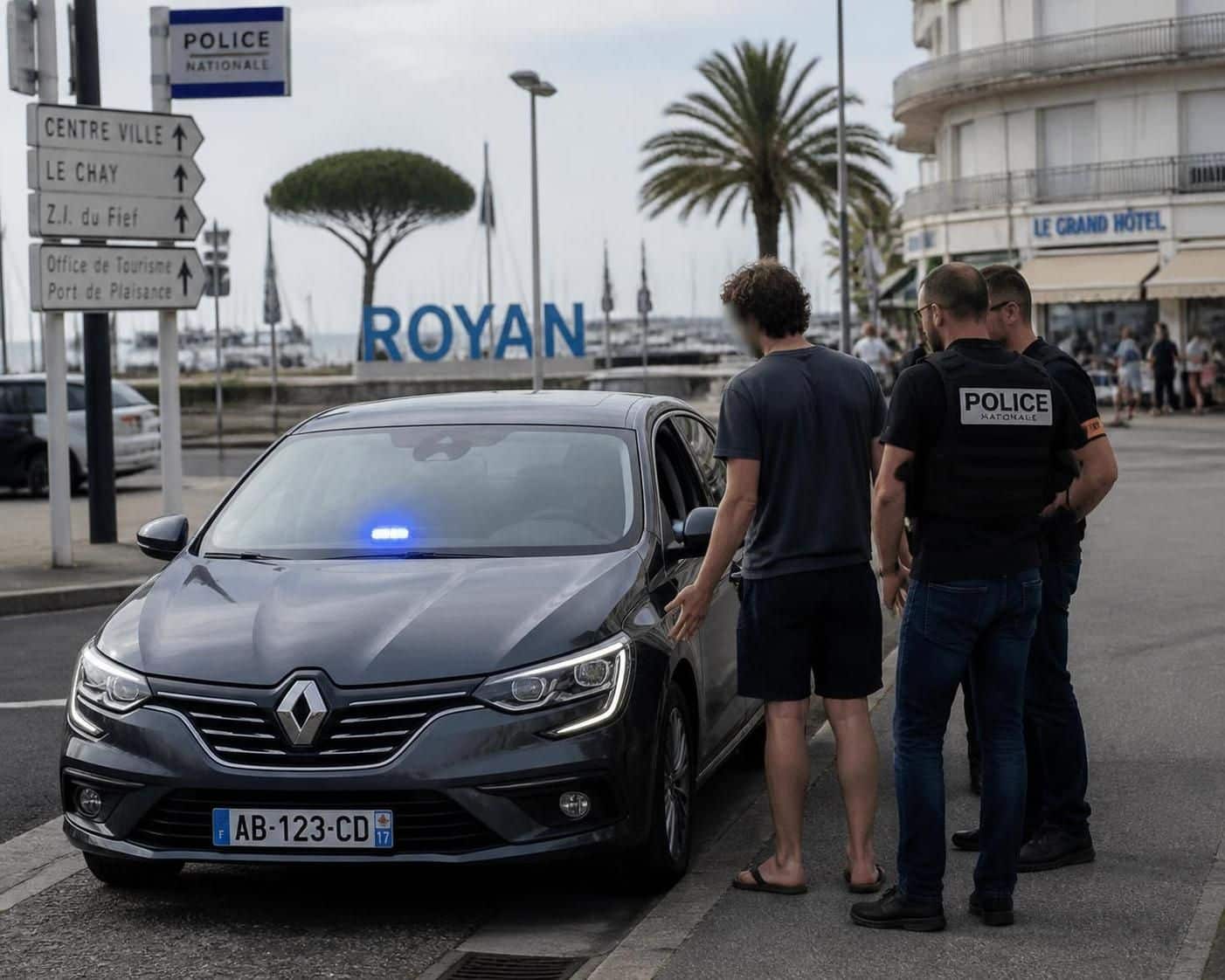 un individu sous l'emprise de l'alcool attaque une voiture banalis&eacute;e de la police, la prenant &agrave; tort pour un v&eacute;hicule appartenant &agrave; des parisiens.